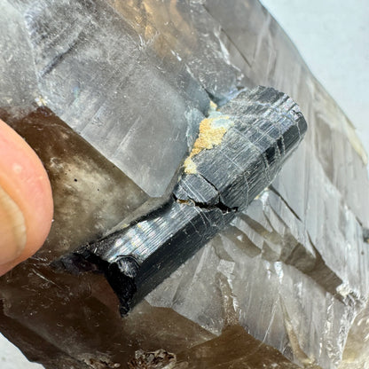 Citrino ahumado mica y turmalina 4,1 kg. - Munay Minerales Palma de Mallorca Spain 