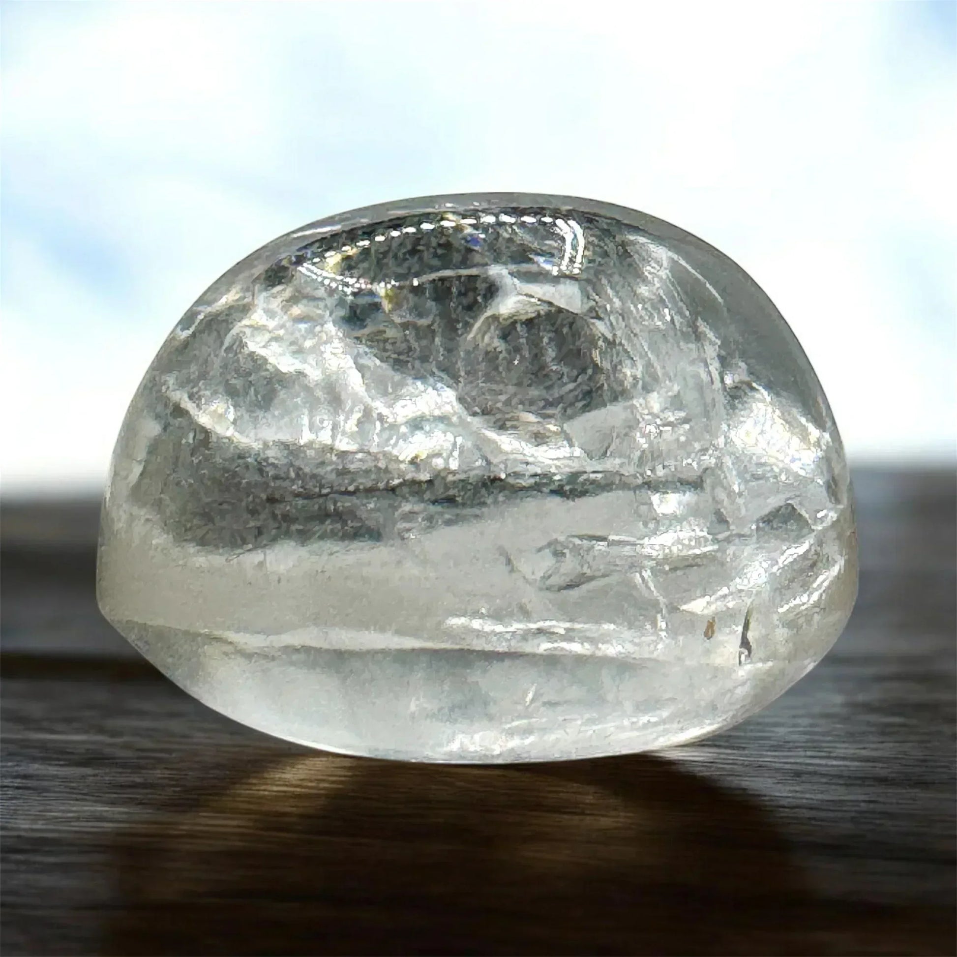 Cuarzo enhydro cabujón - Munay Minerales Palma de Mallorca Spain 