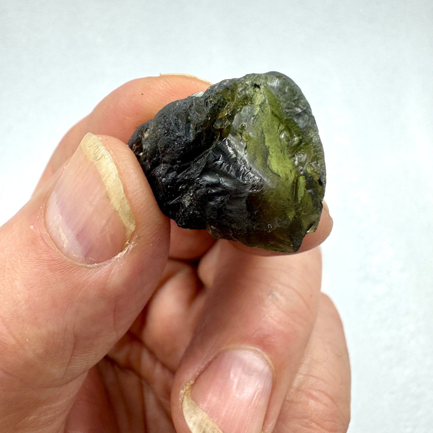 Moldavita tektita 5,9 g. Munay Minerales Mallorca