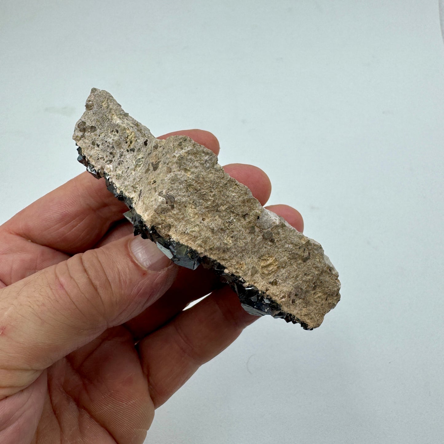 Magnetita grupo en matriz - Munay Minerales Mallorca