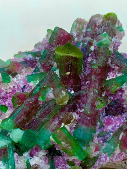 Multicolored tourmaline Paprok