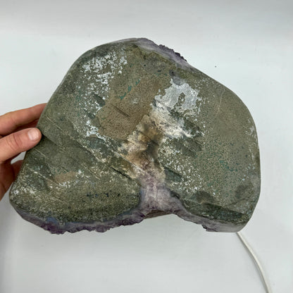 Drusa de amatista 13,5 kg. Munay Minerales Mallorca