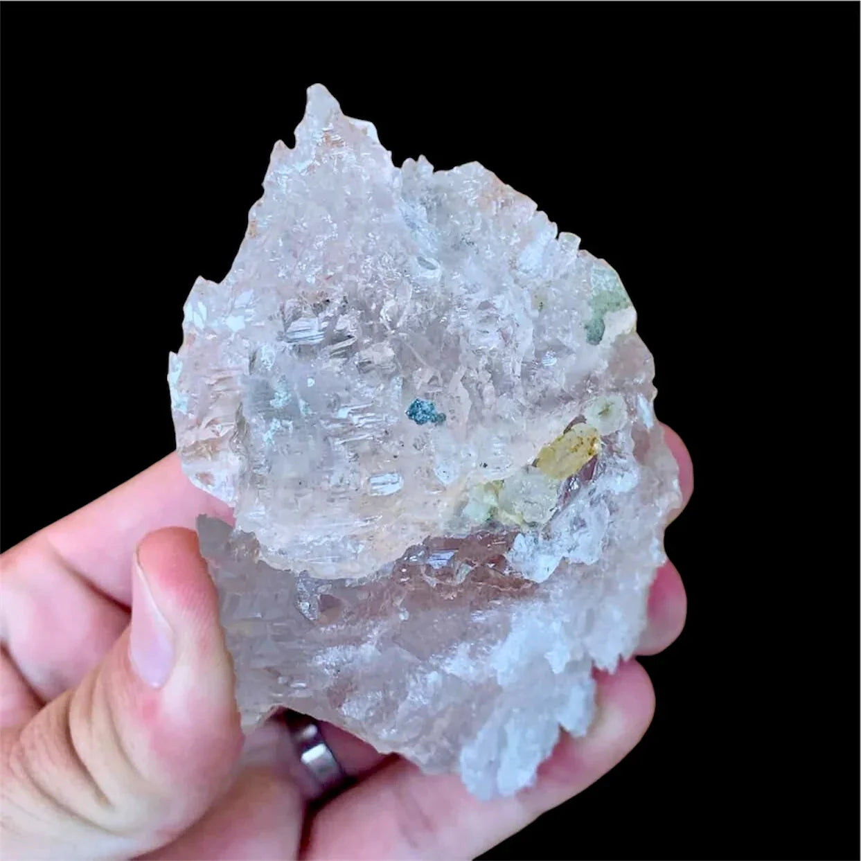 Cuarzo maestro Nirvana hielo