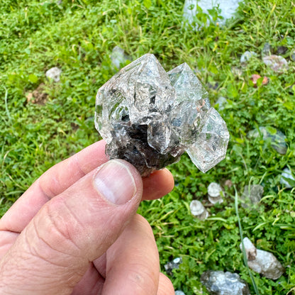 Cuarzo diamante Herkimer cetro