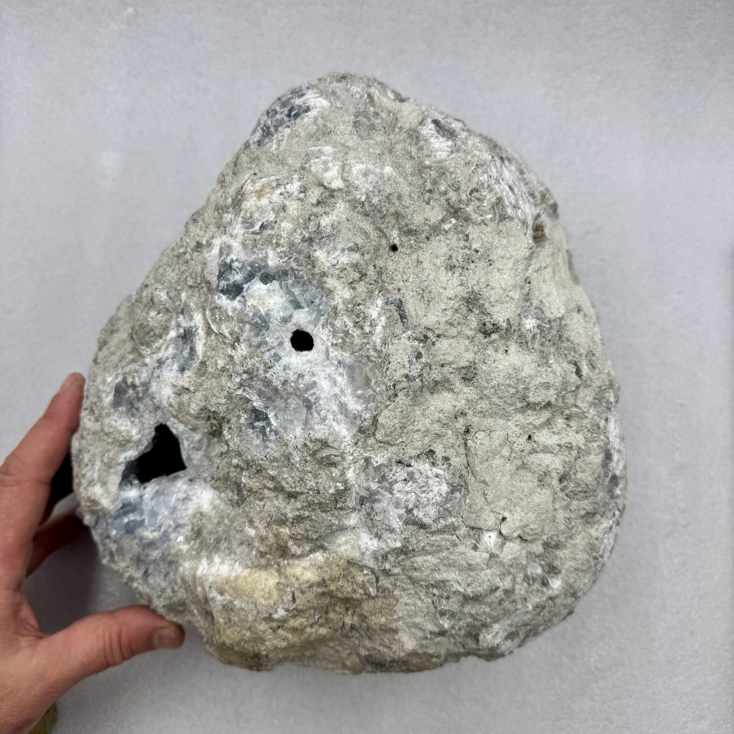 Celestina geoda Celestita 17,4 kg.