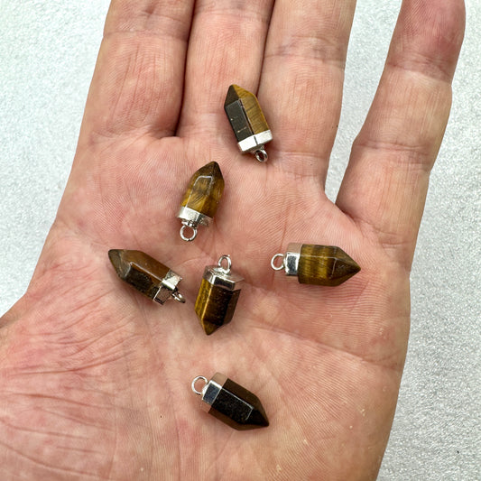 Colgante de ojo de tigre mini