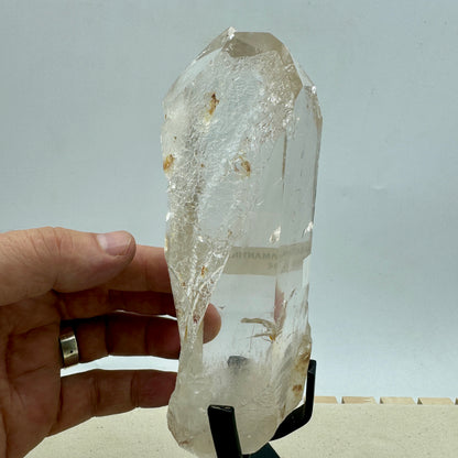 Cuarzo maestro fusionado de Diamantina Brasil
