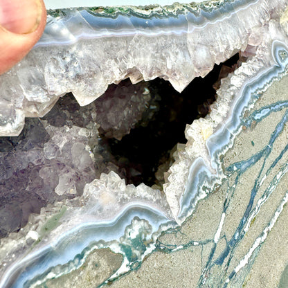 Geoda de amatista 6,7 kg. Munay Minerales Mallorca