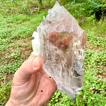 Cuarzo Himalaya con elbaita