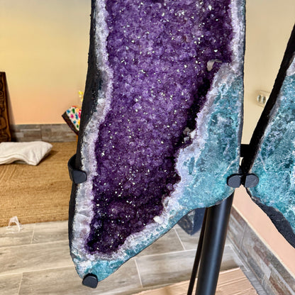 Geoda de amatista alas de ángel mariposa 110 kg. (Consultar precio)