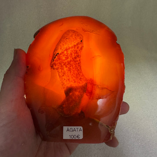 Ágata cornalina Munay Minerales Mallorca