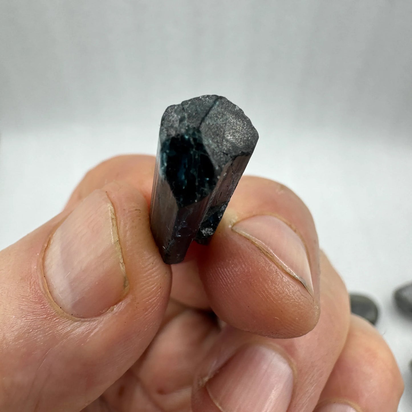 Turmalina azul indicolita indigolita - MUNAY MINERALES MALLORCA