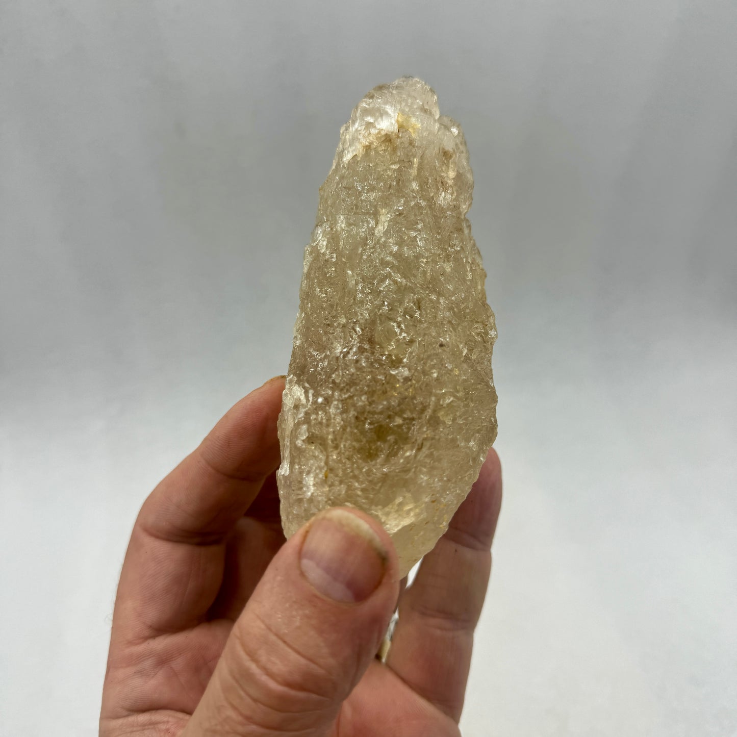 Citrino natural grabado