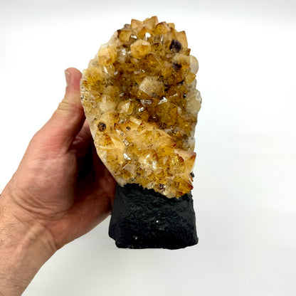 Drusa de citrino 2,6 kg. Munay Minerales Mallorca