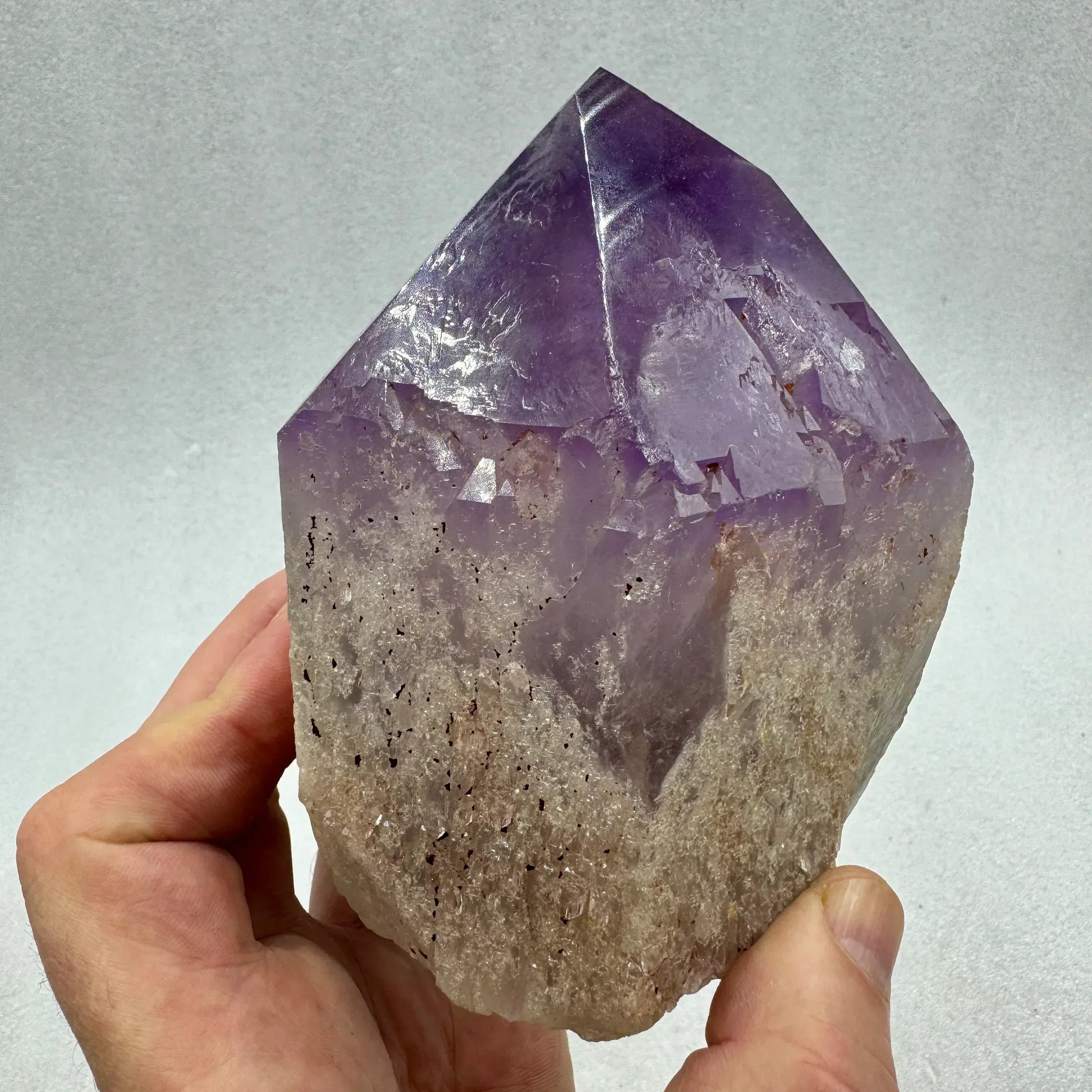 Punta de amatista 1,6 kg. Amethyst - Munay Minerales Palma de Mallorca Spain 