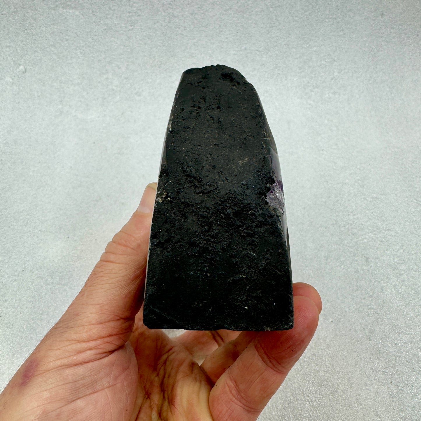 Geoda capilla rodaja de amatista 1,1 kg.