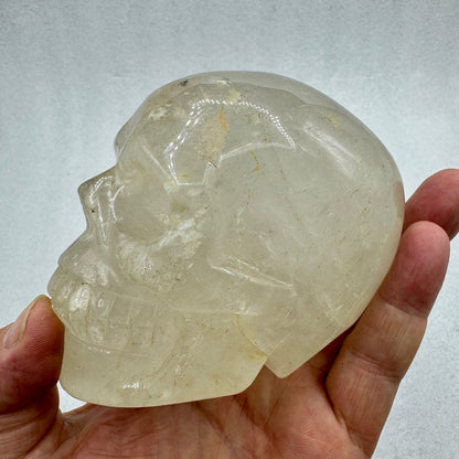 Cráneo calavera de cuarzo Munay Minerales Mallorca