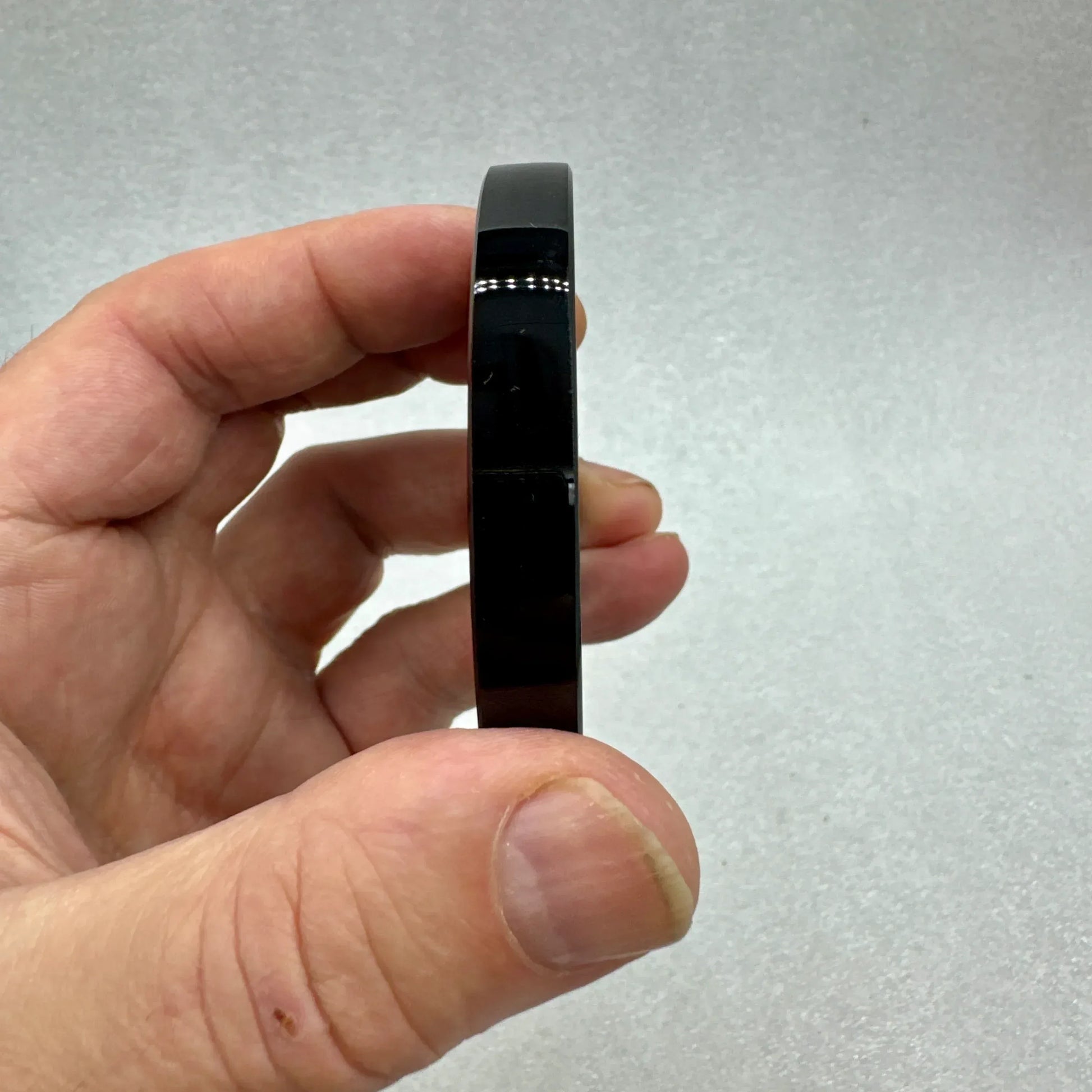 Espejo de obsidiana 75 mm. Obsidian mirror - Munay Minerales Palma de Mallorca Spain 