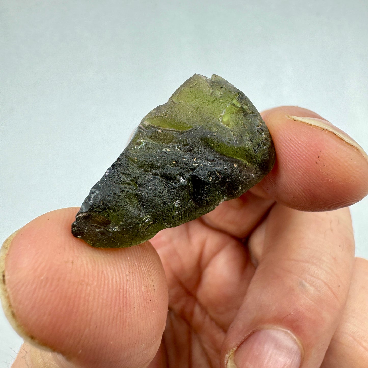 Moldavita tektita 5,9 g. Munay Minerales Mallorca