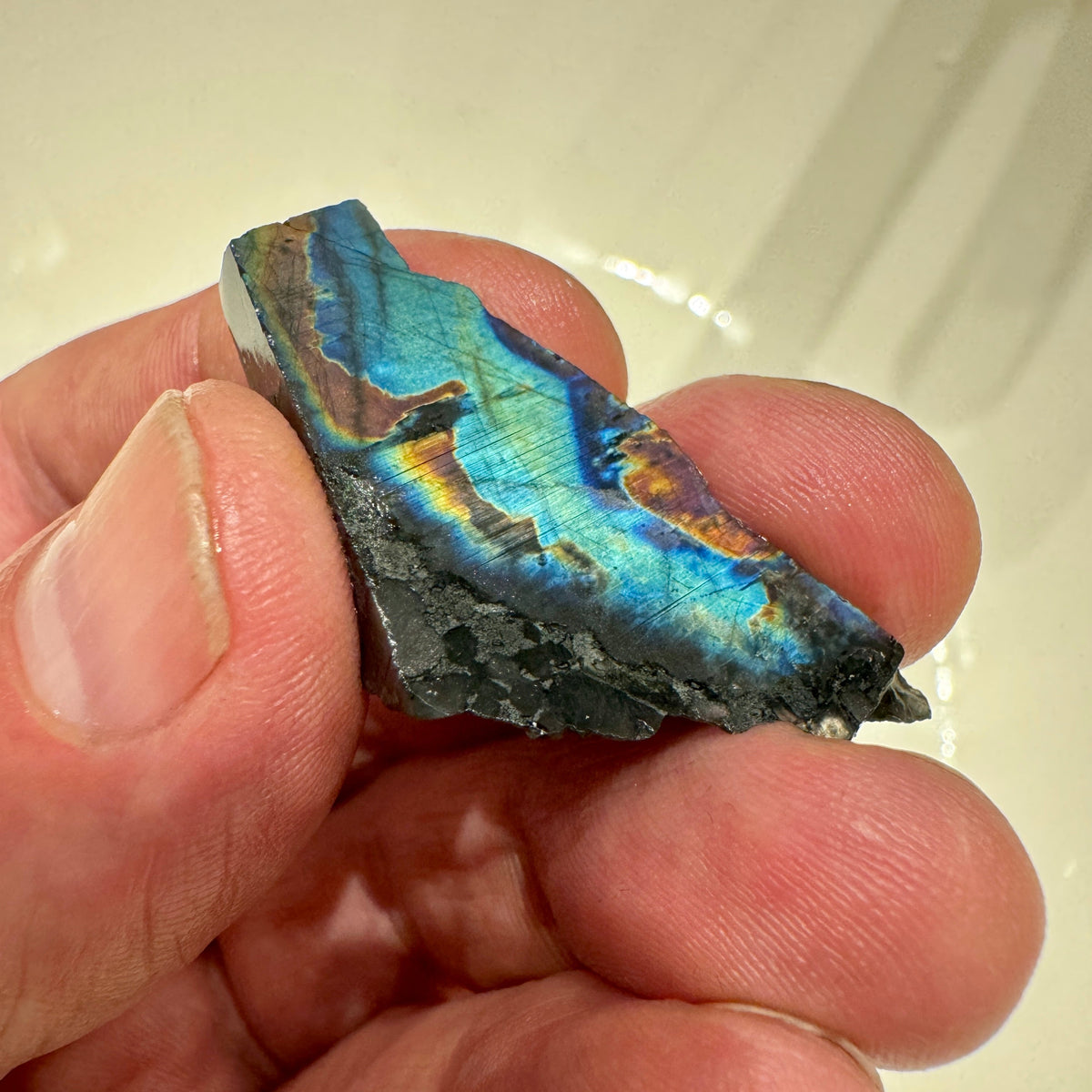 Espectrolita de Finlandia Munay Minerales Mallorca Munay Minerales Mallorca
