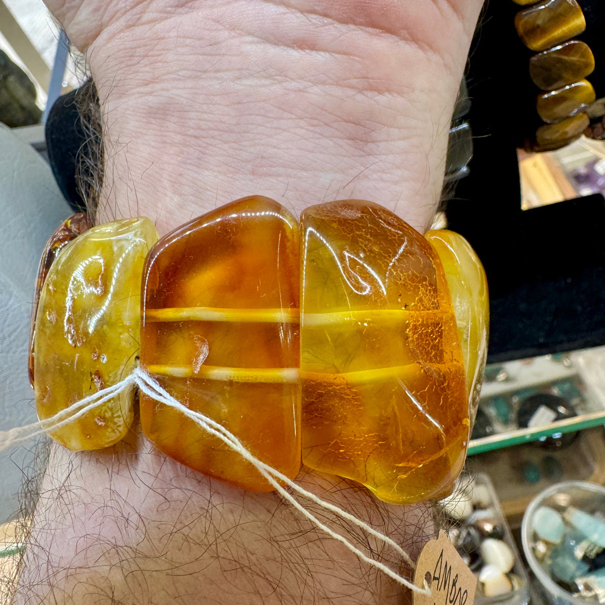 Ámbar báltico pulsera Munay Minerales Mallorca Munay Minerales Mallorca
