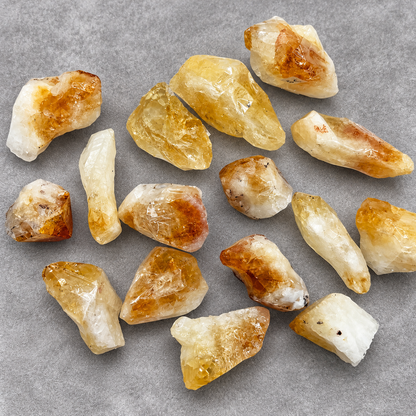 Puntas de citrino sin pulir Munay Minerales Mallorca