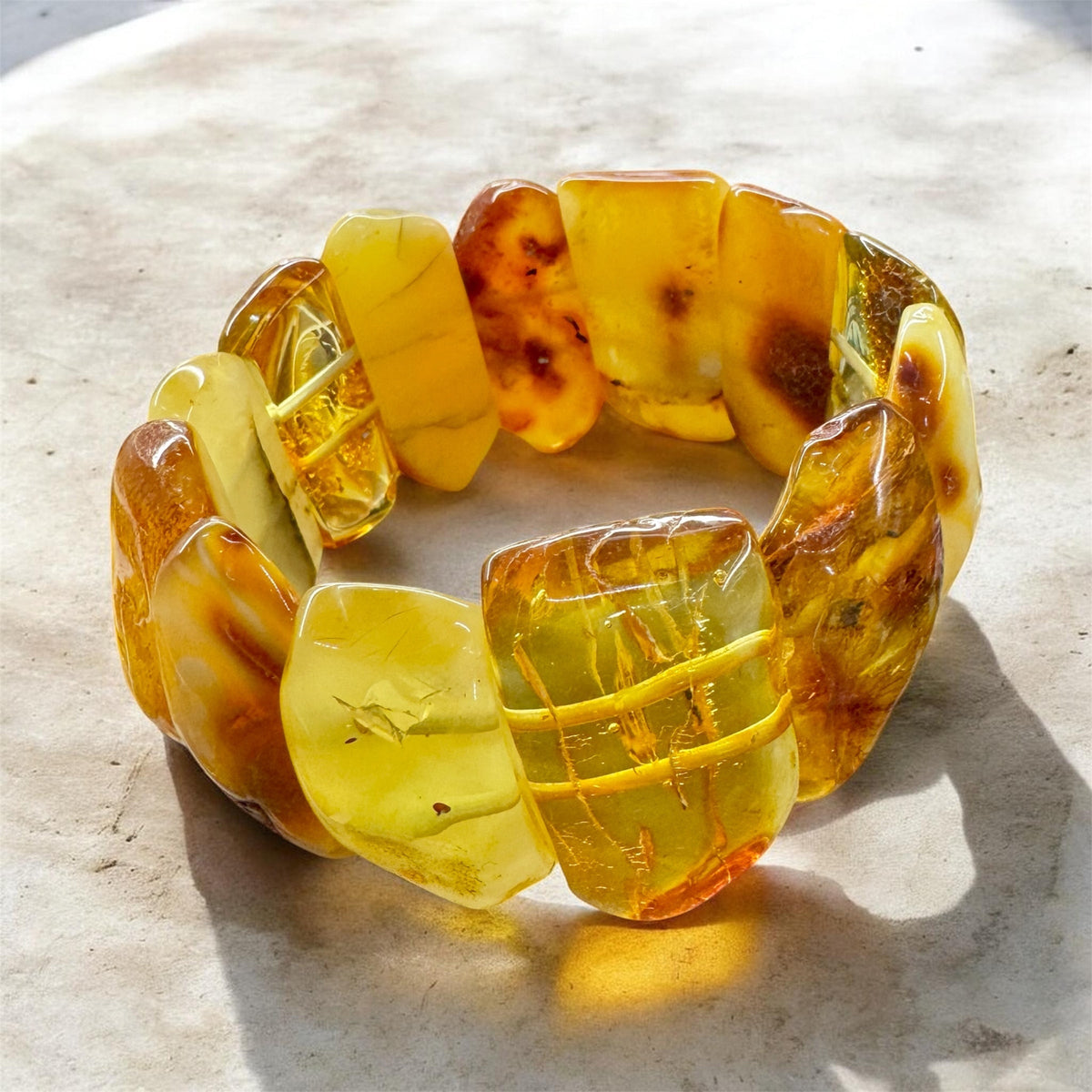 Ámbar báltico pulsera Munay Minerales Mallorca Munay Minerales Mallorca