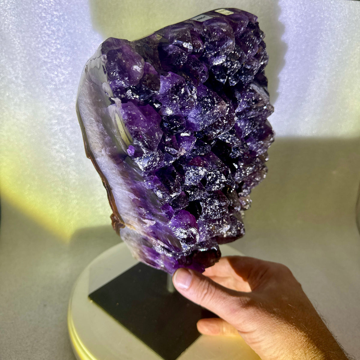 Drusa de amatista 7,9 kg. calidad extra Munay Minerales Mallorca