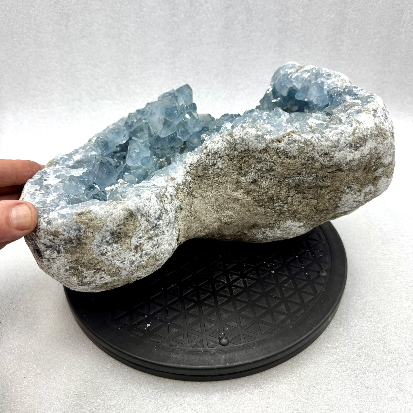 Celestina geoda Celestita 11,8 kg.