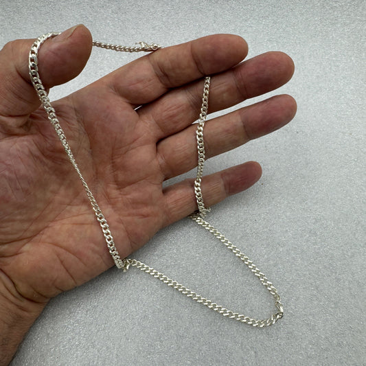 Cadena de Plata de Ley 925 – Espiga con cierre de gancho ornamental Munay Minerales Mallorca
