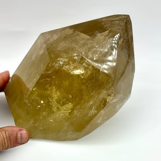 Citrino natural pulido 3 kg. - MUNAY MINERALES MALLORCA