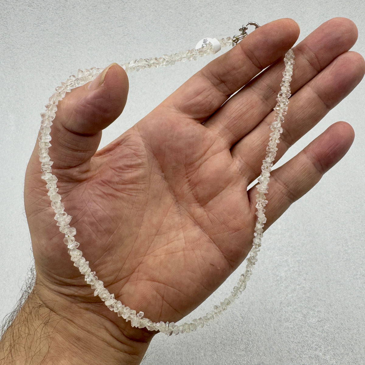 Collar cuarzos diamante Herkimer Munay Minerales Mallorca