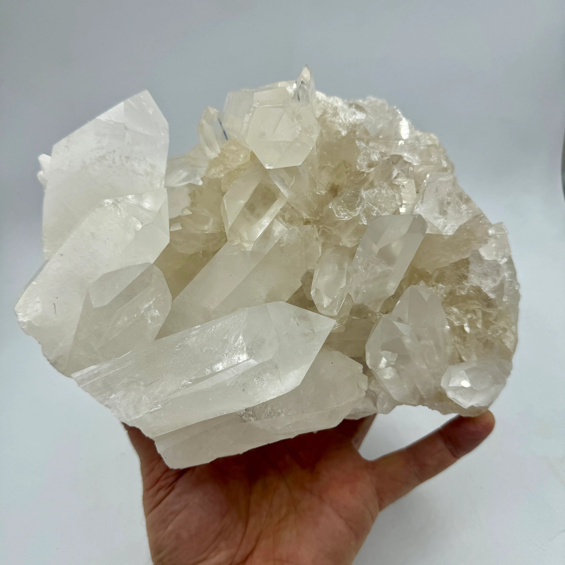 Cuarzo grupo 4,6 kg Munay Minerales Mallorca - MUNAY MINERALES MALLORCA