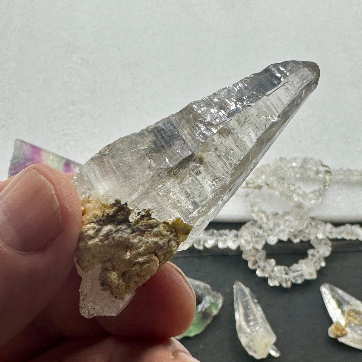 Cuarzo hábito Tessin Munay Minerales Munay Minerales Mallorca
