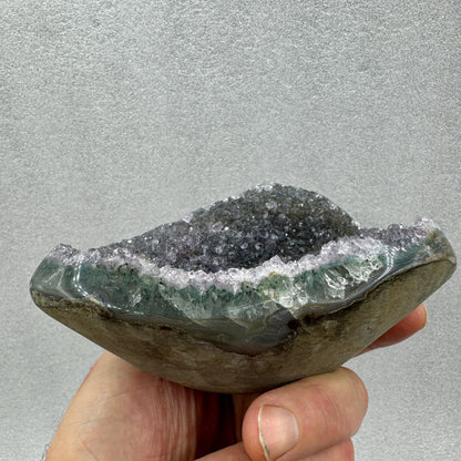 Drusa de amatista Amethyst cluster - Munay Minerales Palma de Mallorca Spain 