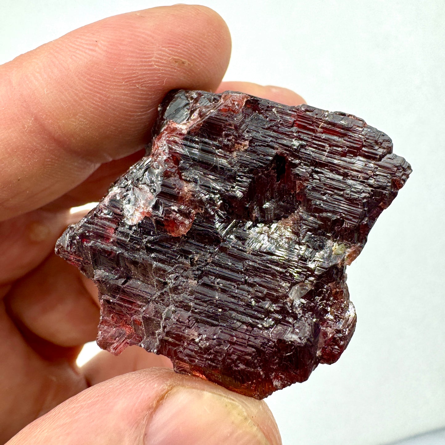 Granate espesartina mina Navegadora Brasil