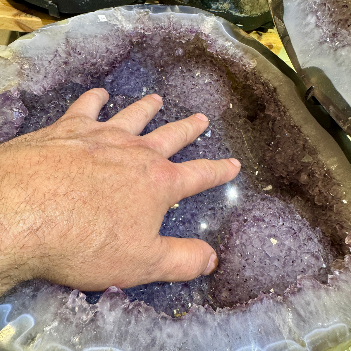 Geoda de amatista joyero 26,8 kg.