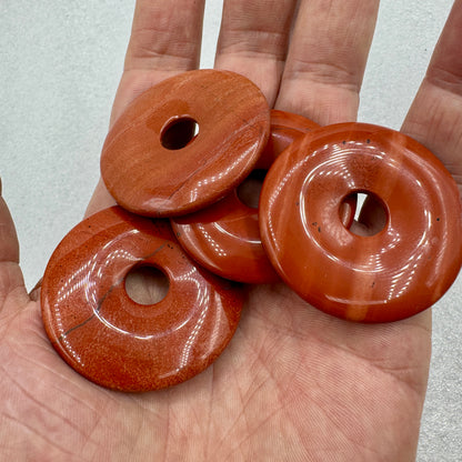 Jaspe rojo donut