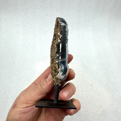 Ágata base metálica