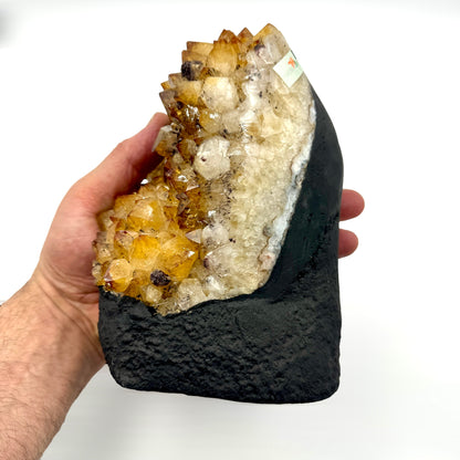 Drusa de citrino 2,6 kg. Munay Minerales Mallorca