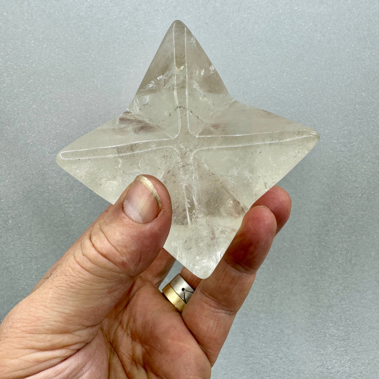 Merkaba de cuarzo