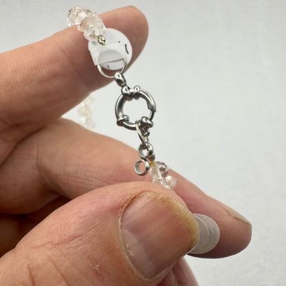 Collar cuarzos diamante Herkimer Munay Minerales Mallorca