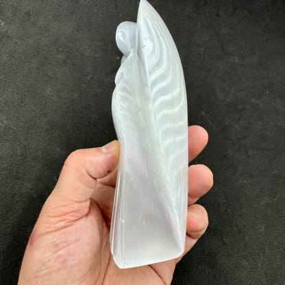 Selenita Ángel 16 cm.