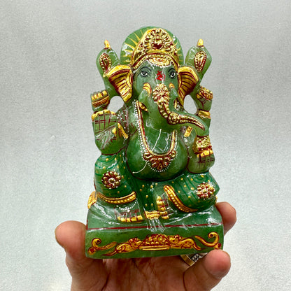 Dios Ganesha Ganapati Ganesh de aventurina