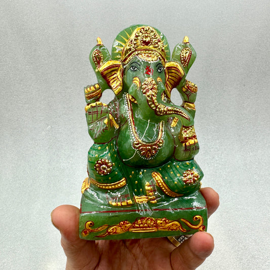 Dios Ganesha Ganapati Ganesh de aventurina