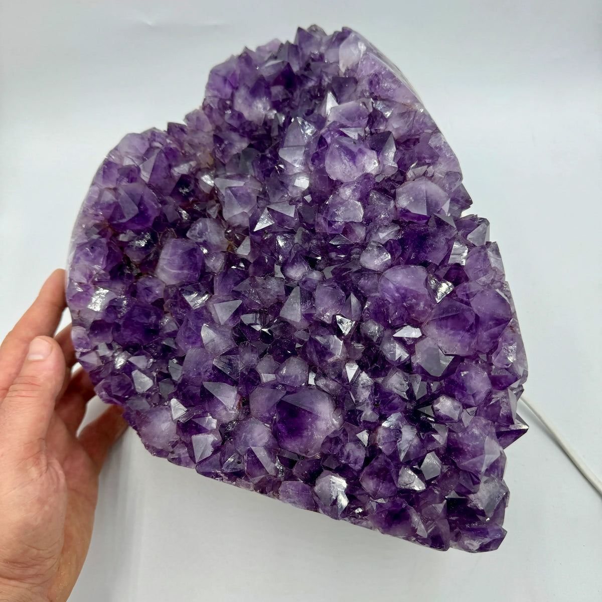 Drusa de amatista 11,1 kg. Munay Minerales Mallorca - MUNAY MINERALES MALLORCA