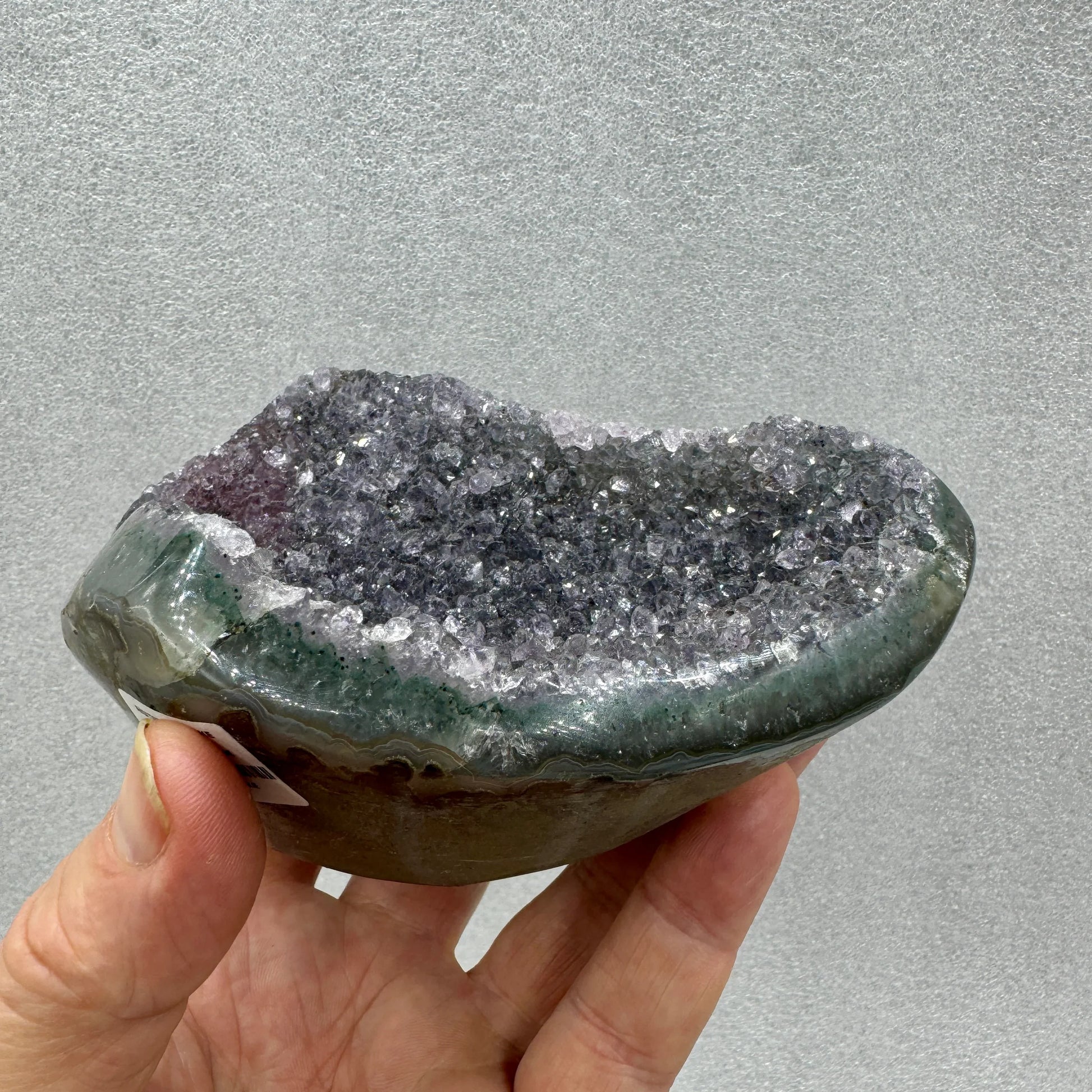 Drusa de amatista Amethyst cluster - Munay Minerales Palma de Mallorca Spain 