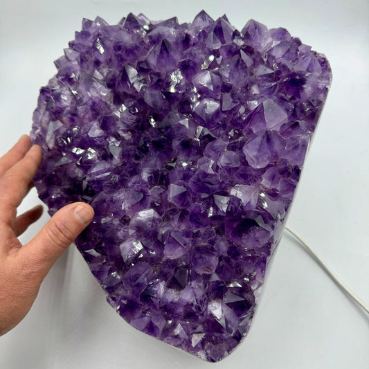 Drusa de amatista 14 kg. Munay Minerales Mallorca - MUNAY MINERALES MALLORCA