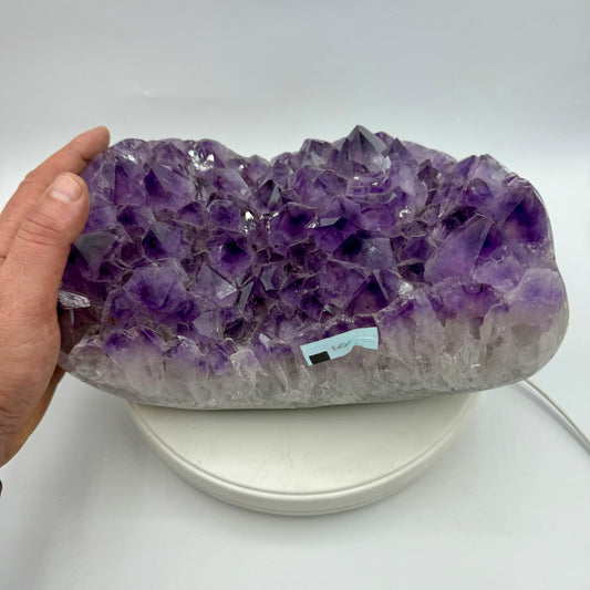 Drusa de amatista 8,4 kg. Munay Minerales Mallorca - MUNAY MINERALES MALLORCA