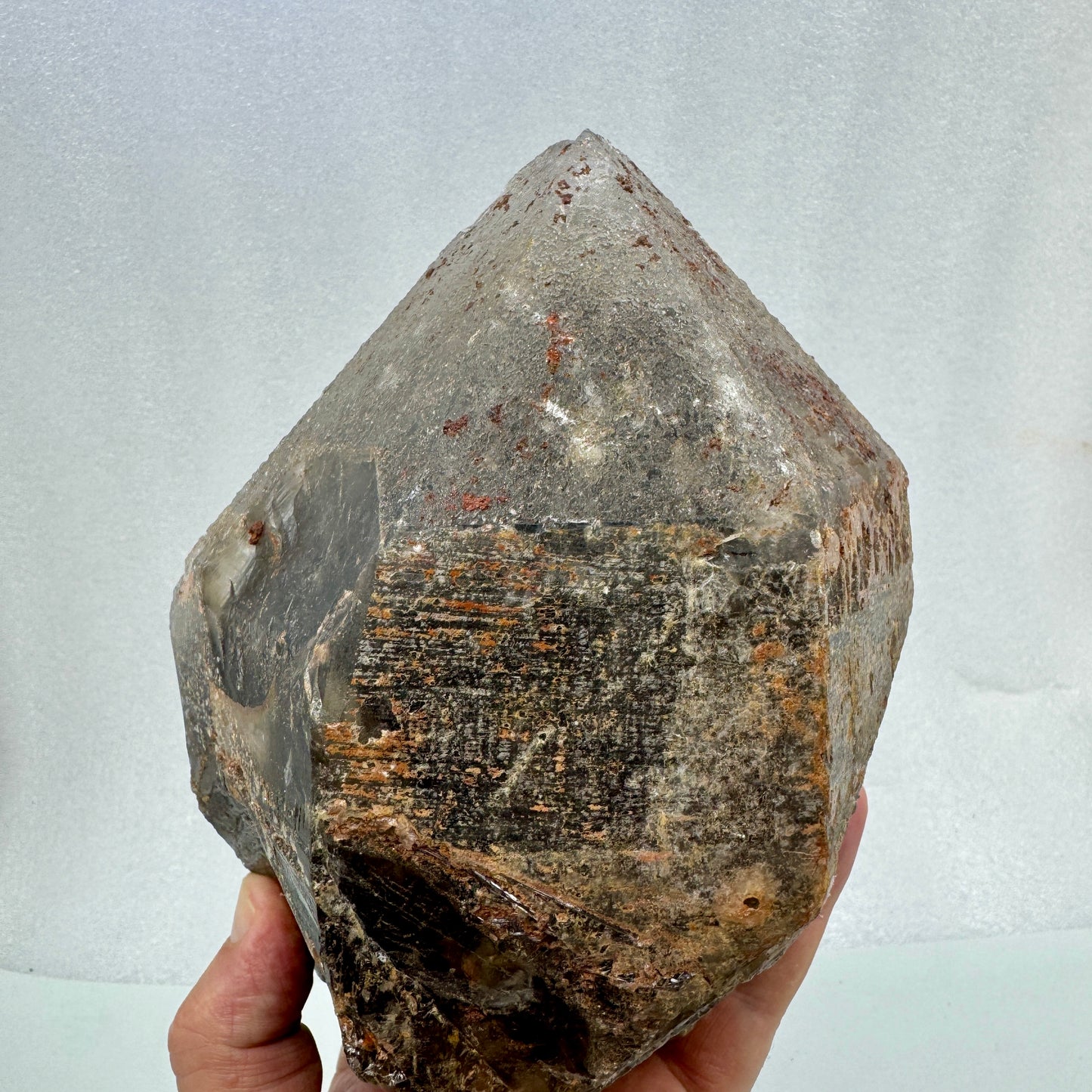 Cuarzo ahumado con rutilo 4,1 kg.